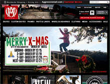 Tablet Screenshot of aggressivemall.com
